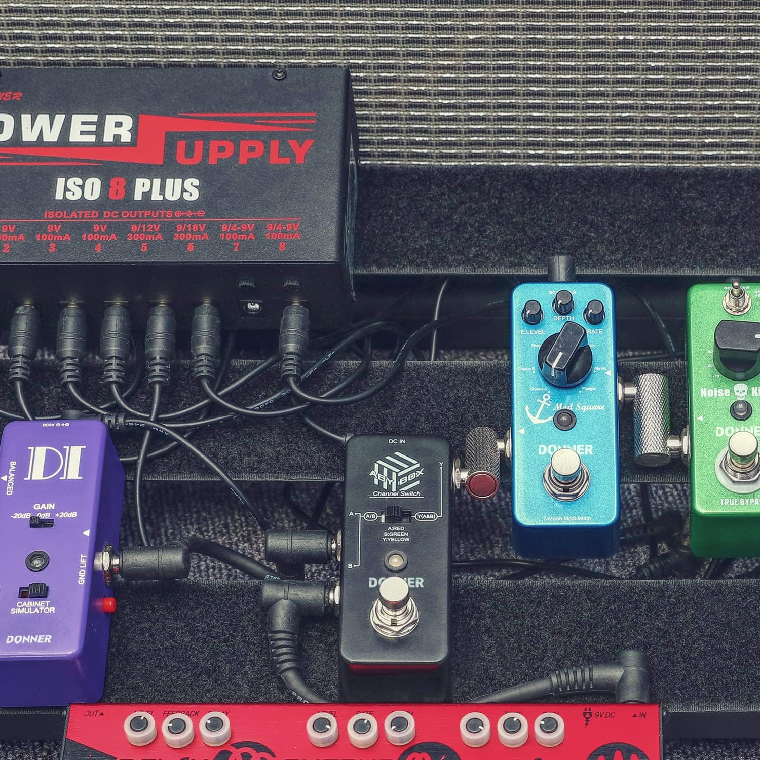 Donner ABY BOX Line Selector Mini Guitar Effect Pedal True Bypass image number 1