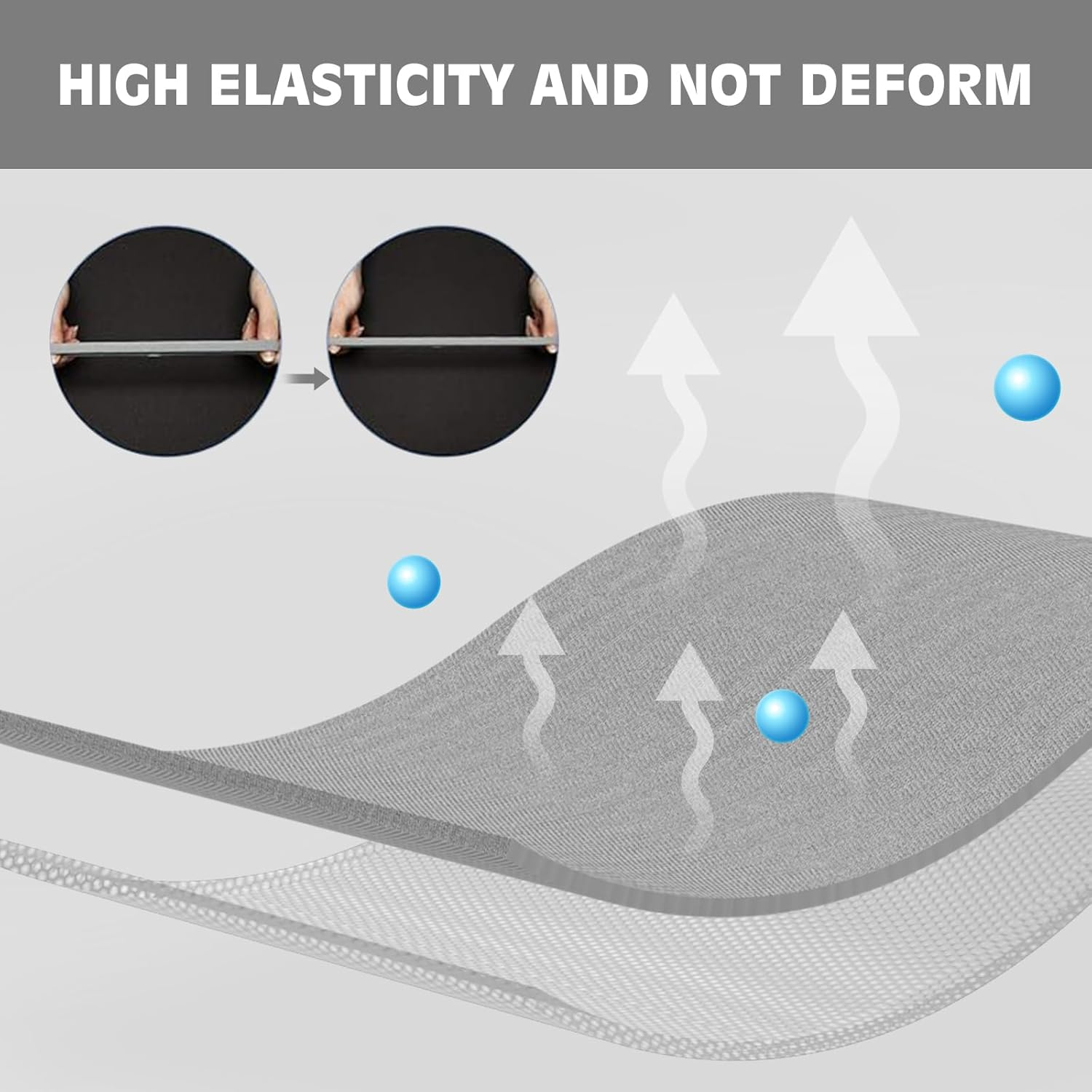 Non-Slip Elastic Sport Headbands for Women & Men -Lightweight Athletic Skinny Headband, Sweat Absorbing Hairband for Workout, Yoga, Gym, Tennis - Breathable Mini Sweatband for All Hair Types image number 4