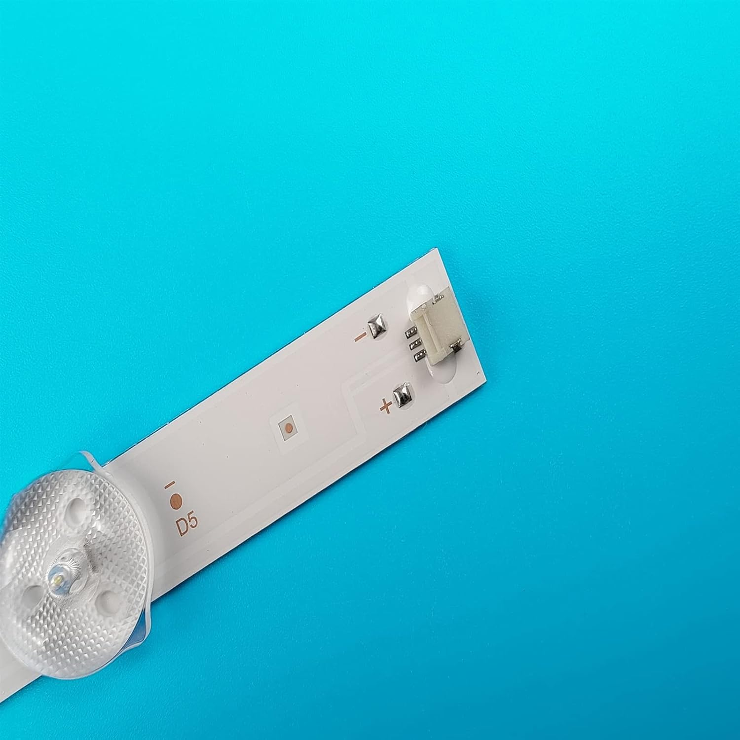 LED Backlight Strip 5 Lamp HRS_SQY55D3_5X9_2W_MCPCB 12Mm_V1 Compatible with PLED5544U HV550QUB-F5A RCA RNSMU5545 K55DLY8US(3 Set - 27 Pcs) image number 1