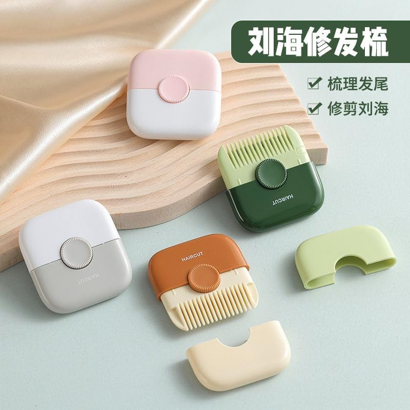 Cutting Artifact Comb Two-In-One Family Trimming Bangs削神器梳子二合一家用修剪刘海碎女孩子专用理神神器刀片 Kitchen Accessories/1124 image number 1