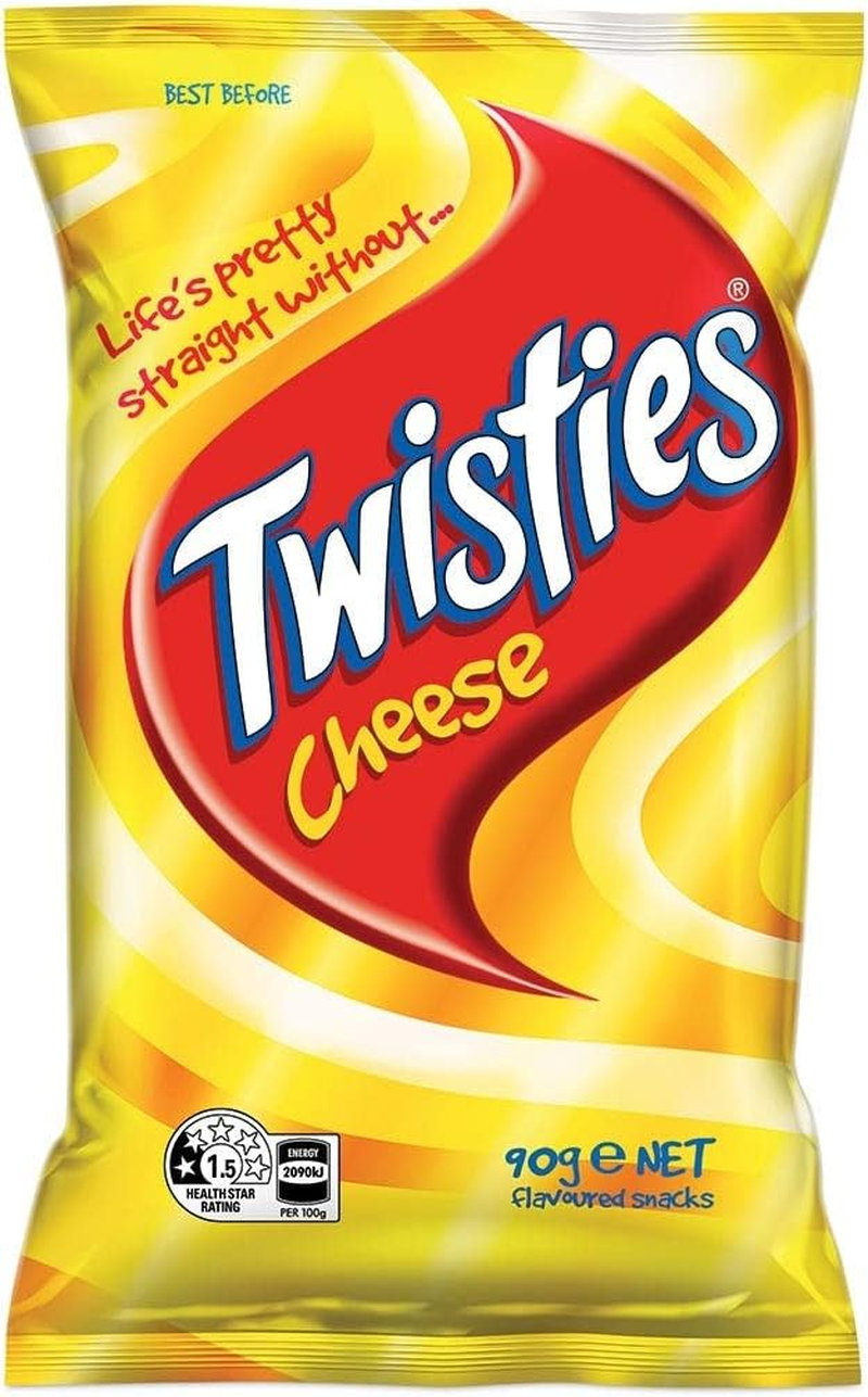 Twisties Cheese Snack 90G image number 1