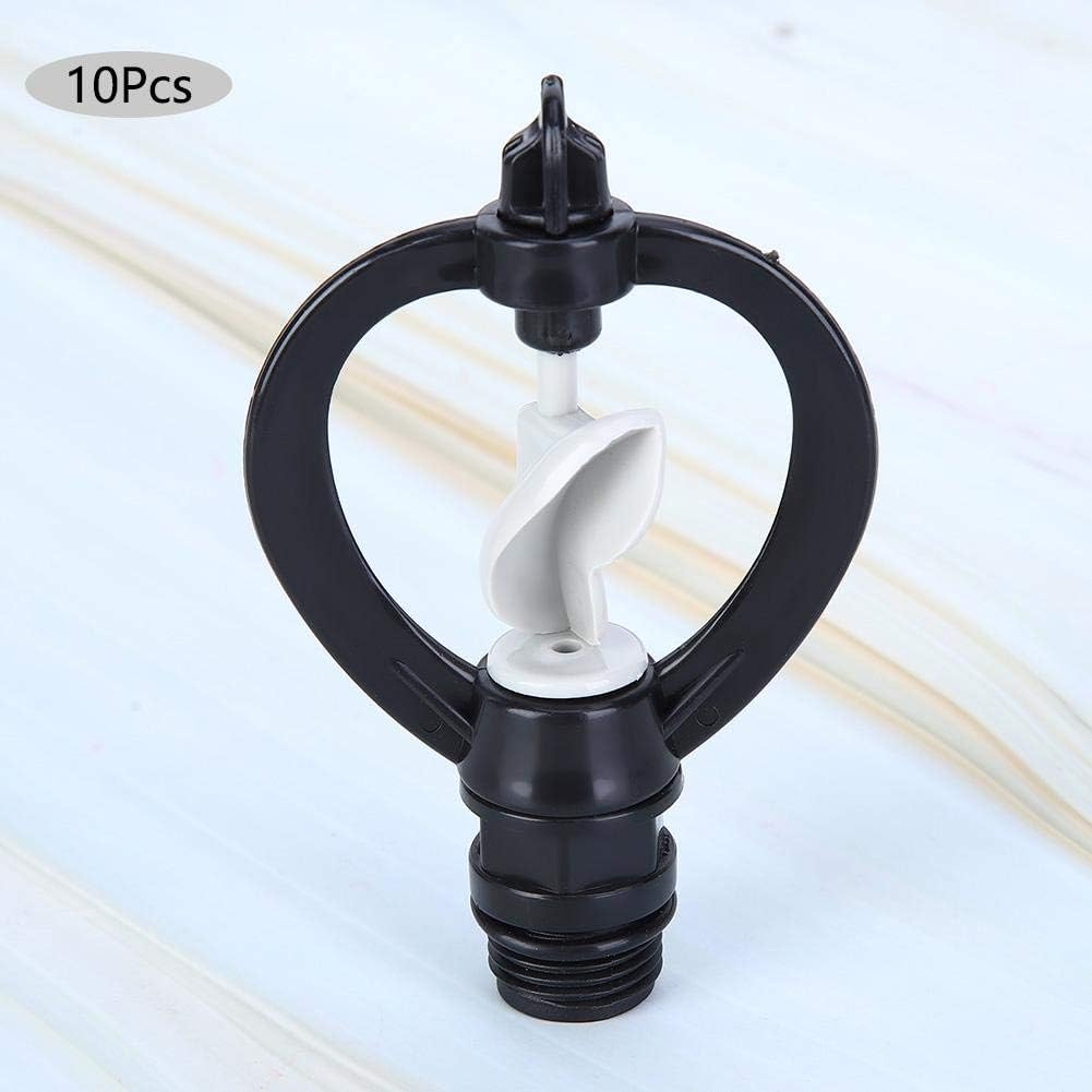 10Pcs Plastic G1/2In Spray Sprinkler Butterflies Rainshaped Nozzle, Agricultural Irrigation Water Spray Misting Nozzle, Sprinkler for Plants Garden & Lawn Irrigation image number 2