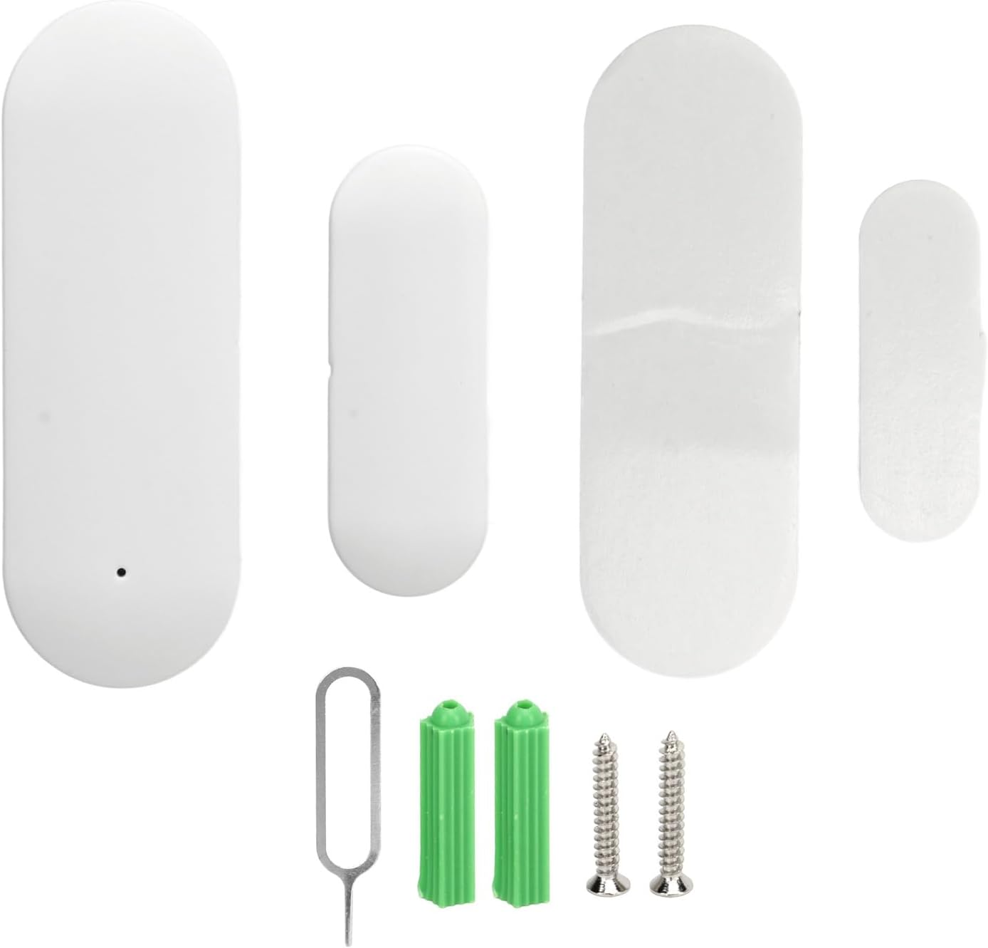 Wifi Door Sensor, App and Voice Control Smart Door and Window Sensor Alarm Wireless Mini Magnetic Door Entry Alert Contact Sensor for Home Security and Kids Safety image number 1