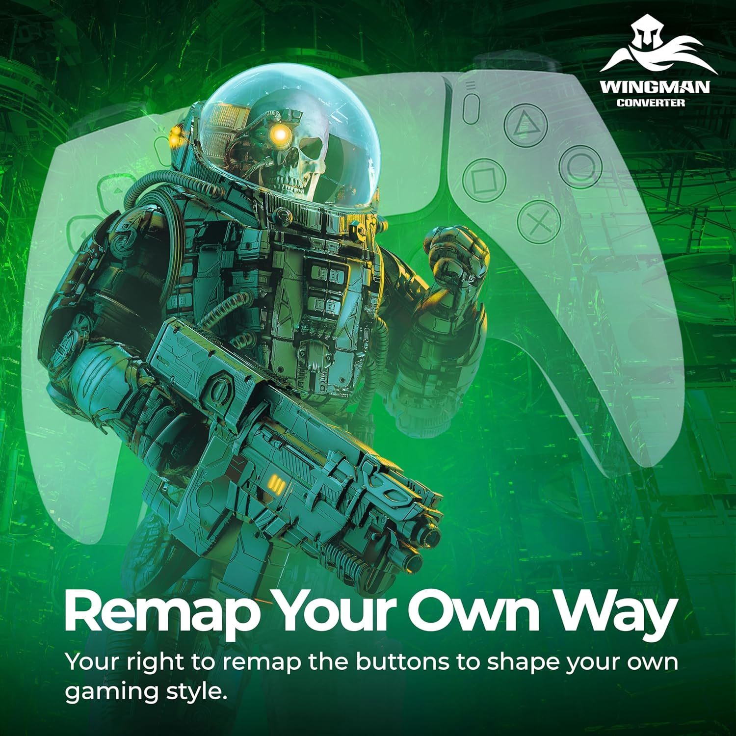 Brook Wingman XB 3 Converter with Keychain - Elevate Your Gaming: Wireless Adapter for Xbox Series X/S, Xbox One, and PC with Remap & Turbo Features [Exclusive Edition] image number 1