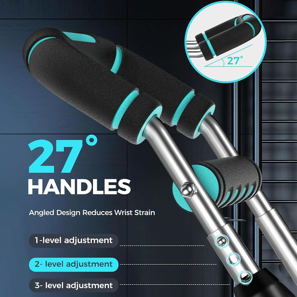 Twister Arm Trainer &ndash; Adjustable Spring Workout Bar for Chest, Arms, and Forearms &ndash; Upper Body Strength Training Equipment for Men & Women, Portable Home Gym Muscle Exerciser with Anti-Slip Handles image number 5