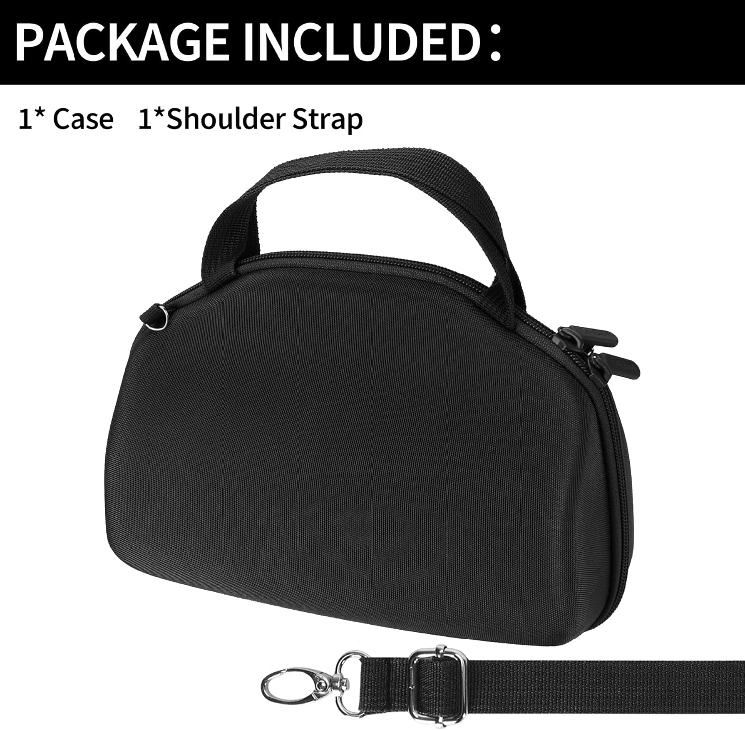 Lebakort Hard Case Compatible with JBL Charge 6 Waterproof Speaker, Black Case, Charge 6 Case - Military Green image number 6