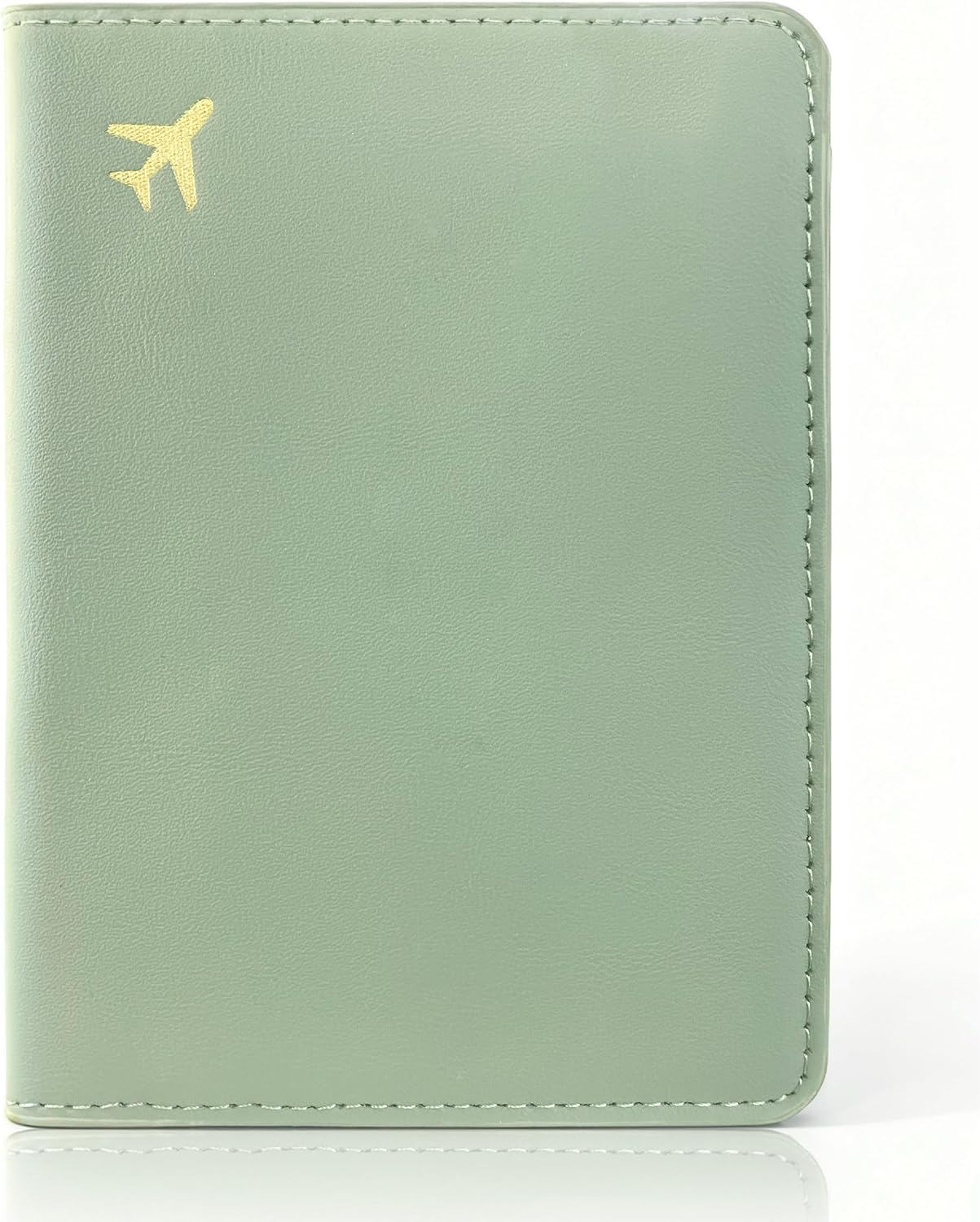 Totravelgear Passport Holder for Travel Essentials,Rfid Blocking Passport Cover Case for Travel Accessories,Travel Wallet for Women Men, Sage Green - Army Green image number 5