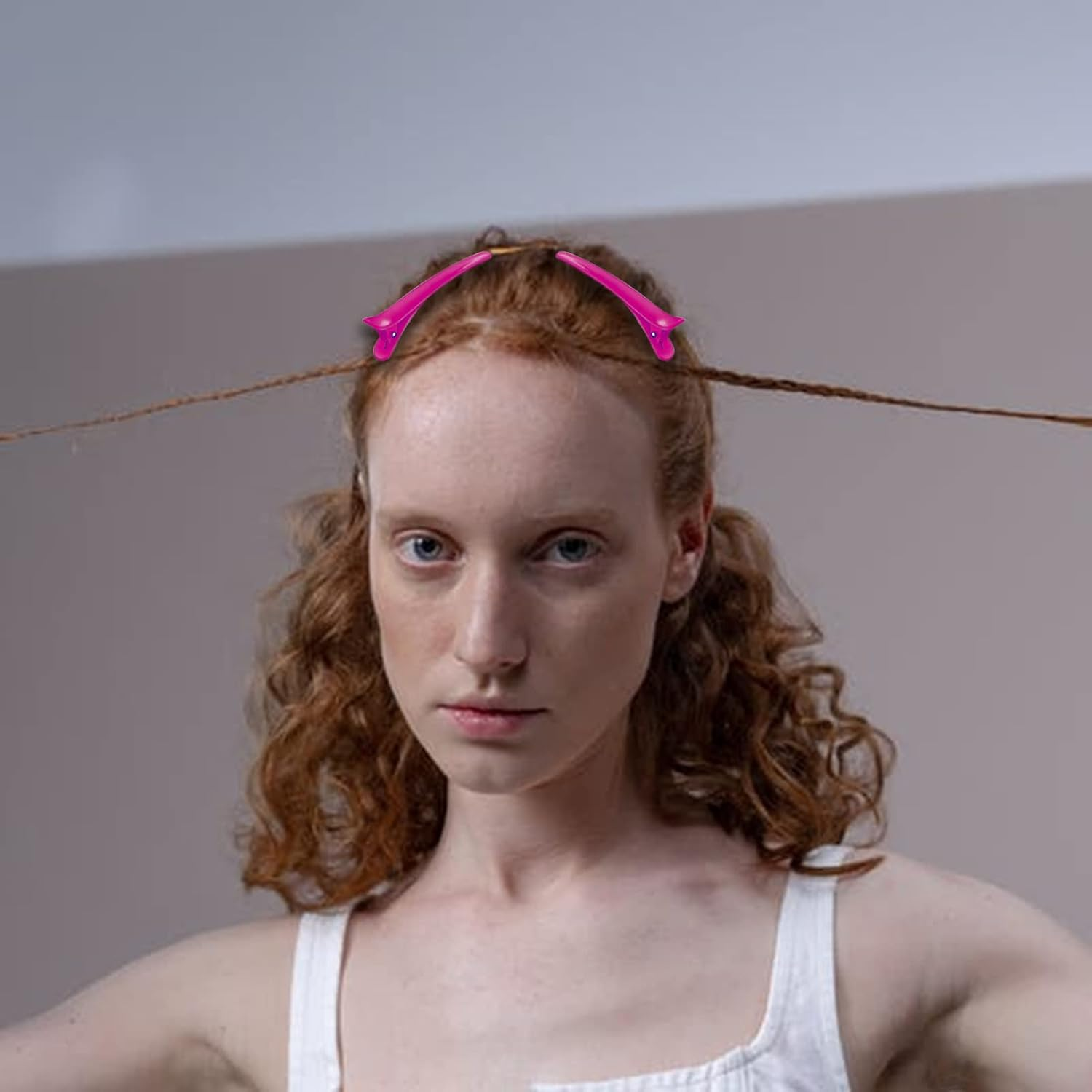 8 Pieces Styling Comb Set - Teasing Brush, Rat Tail Comb, Edge Brush for Slicking and Combing Hair for Women (Pink) - Black image number 6