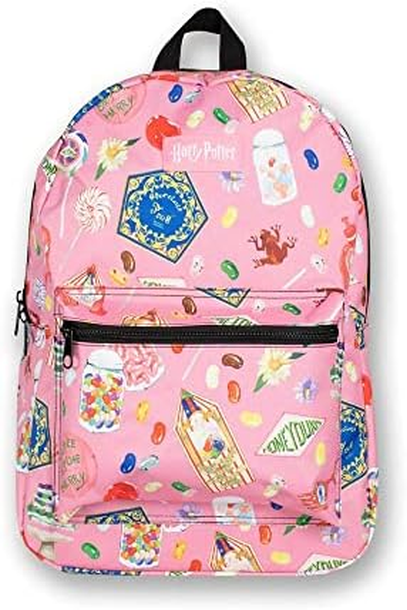 Harry Potter Honeydukes Backpack, Fits A4 with Internal Padded Laptop/Tablet Pouch, Multi Colour, One Size image number 1