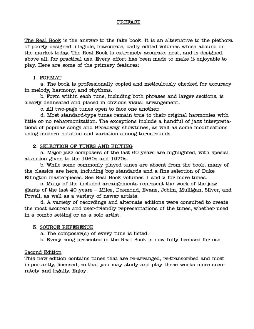 The Real Book - Volume III: C Edition image number 1