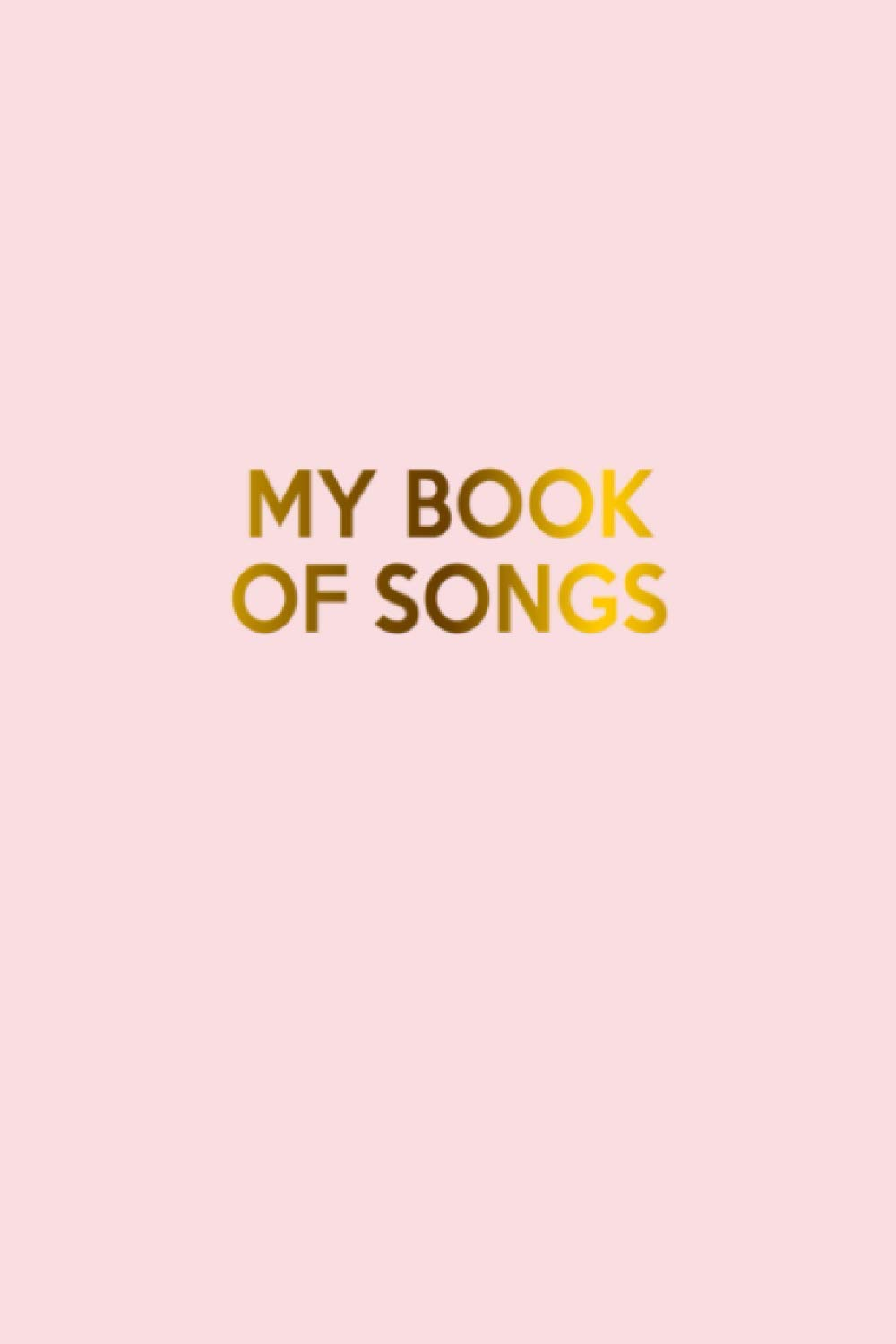 My Book of Songs: Notebook for Musicians, Singers & Songwriters | Lined Paper & Manuscript Paper for Recording Lyrics & Music | Gift for Music Lovers, Students & Teachers image number 1