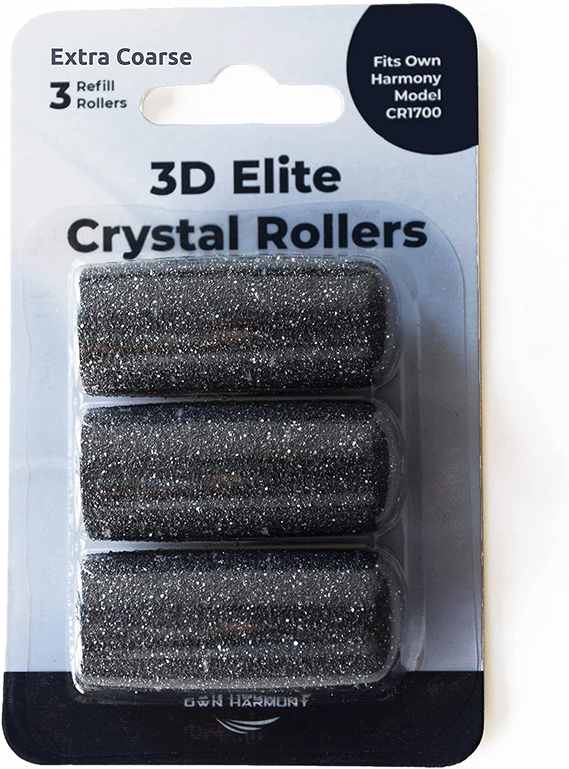 Electric Foot File, Rechargeable Foot Callus Remover: Professional Spa Pedicure Kit and Foot Scrubber Tools, Cracked Heel Repair Feet Care by Own Harmony - Best for Dry, Dead, Hard Skin - 3 Rollers image number 4