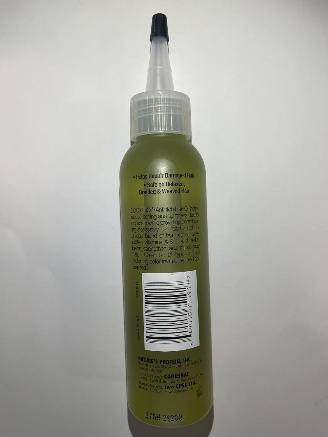 Doo Gro Growth Oil [Anti-Itch] image number 2