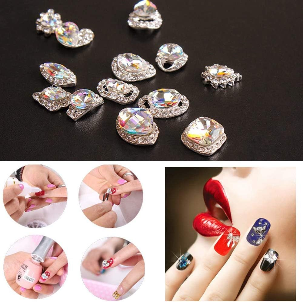 1 Pack Crystals Rhinestones Nail Jewelry Diamond Charms Decoration Gemstones image number 2