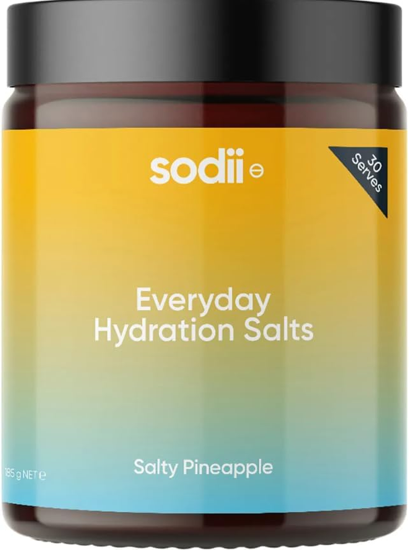 Sodii Everyday Hydration Salts, Salty Pineapple, 185G