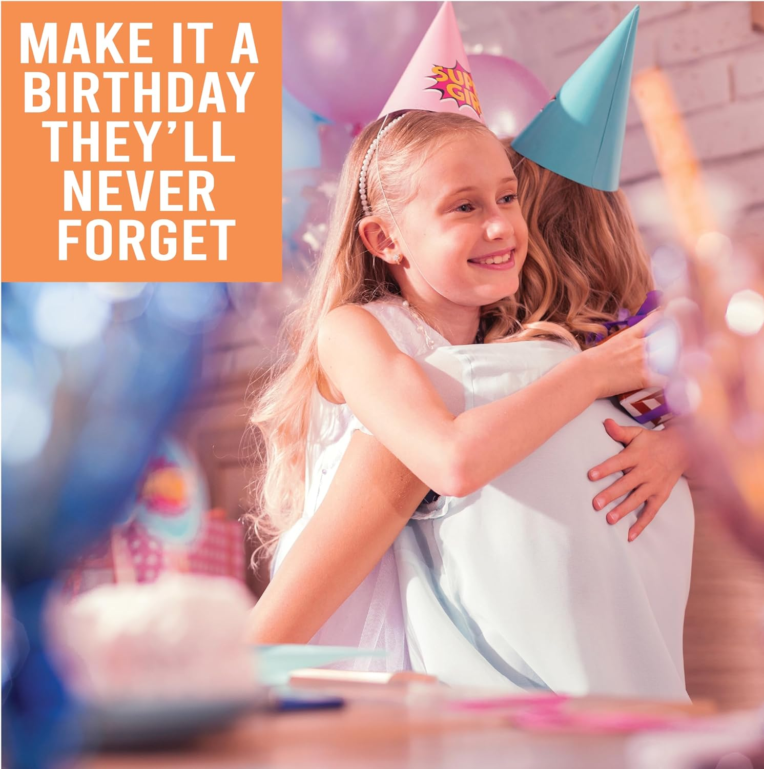 Hadley Designs 15 Trampoline Jump Birthday Party Invitations for Girls-Kids Birthday Invites