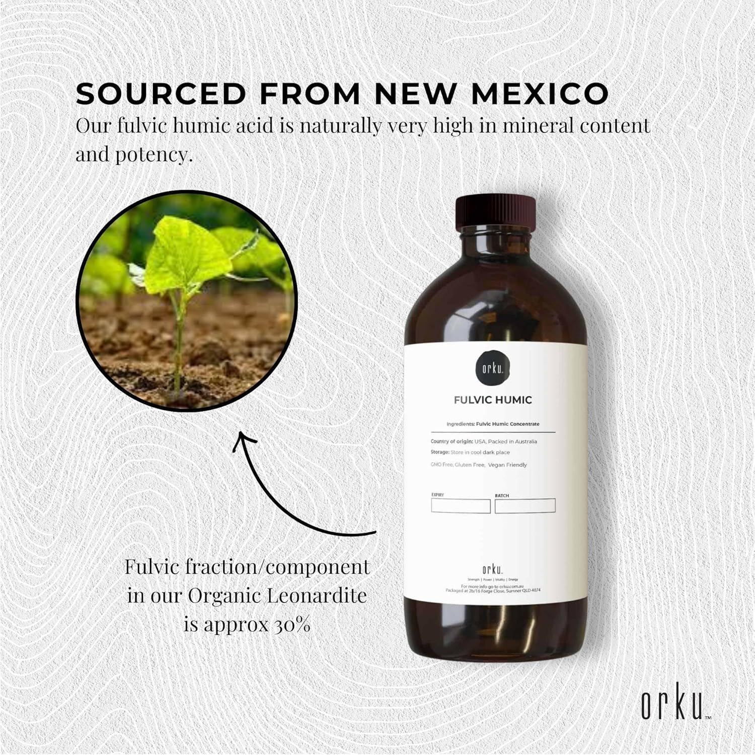 500Ml Fulvic Humic Concentrate Liquid FHC image number 4