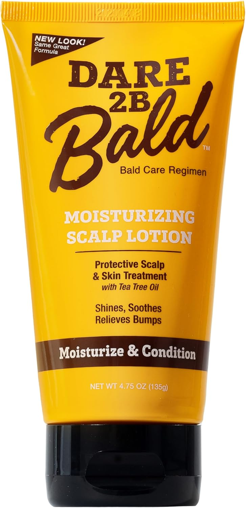 Dare 2B Bald Moisturizing Scalp Lotion | Bald Head Care Regime | Condition, Protect, and Treat the Scalp against Flaking | Bald Head Moisturizer for Men- 4.75 OZ image number 5
