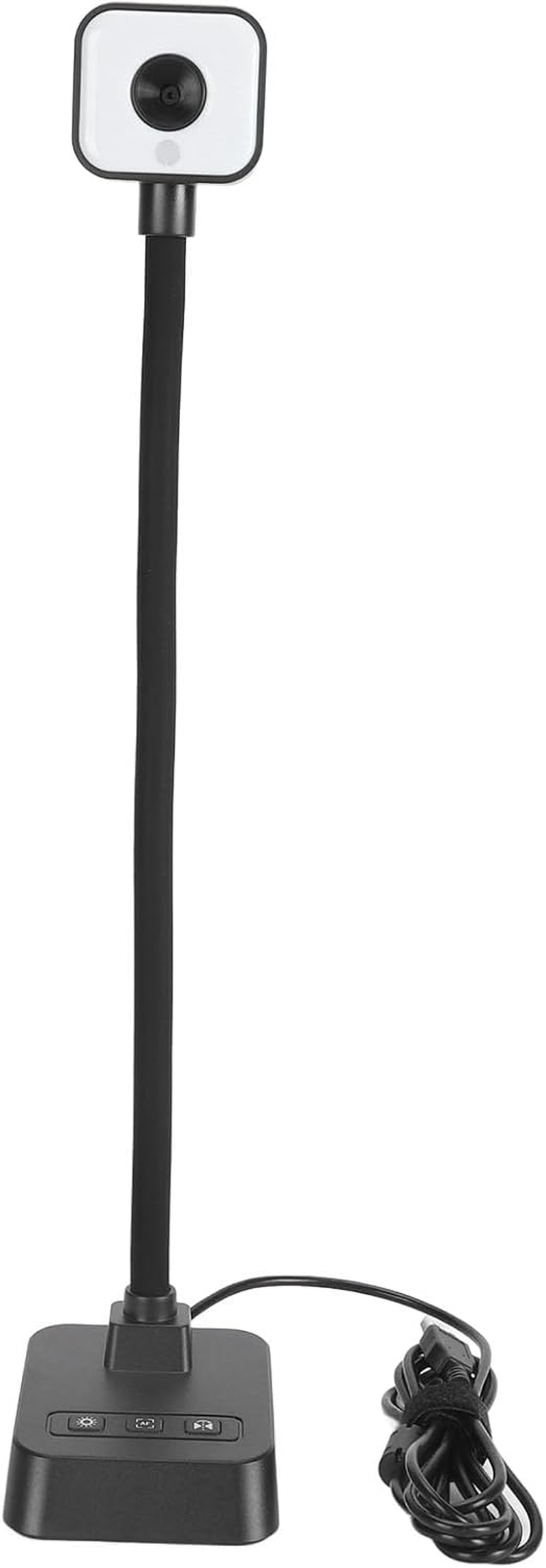 4K USB Document Camera, Adjustable Image Inversion and Image Brightness, Foldable 30Fps Doc Camera, Plug & Play, Dual Mic, for Web Conferencing, Live Demo, Compatible OS & image number 6