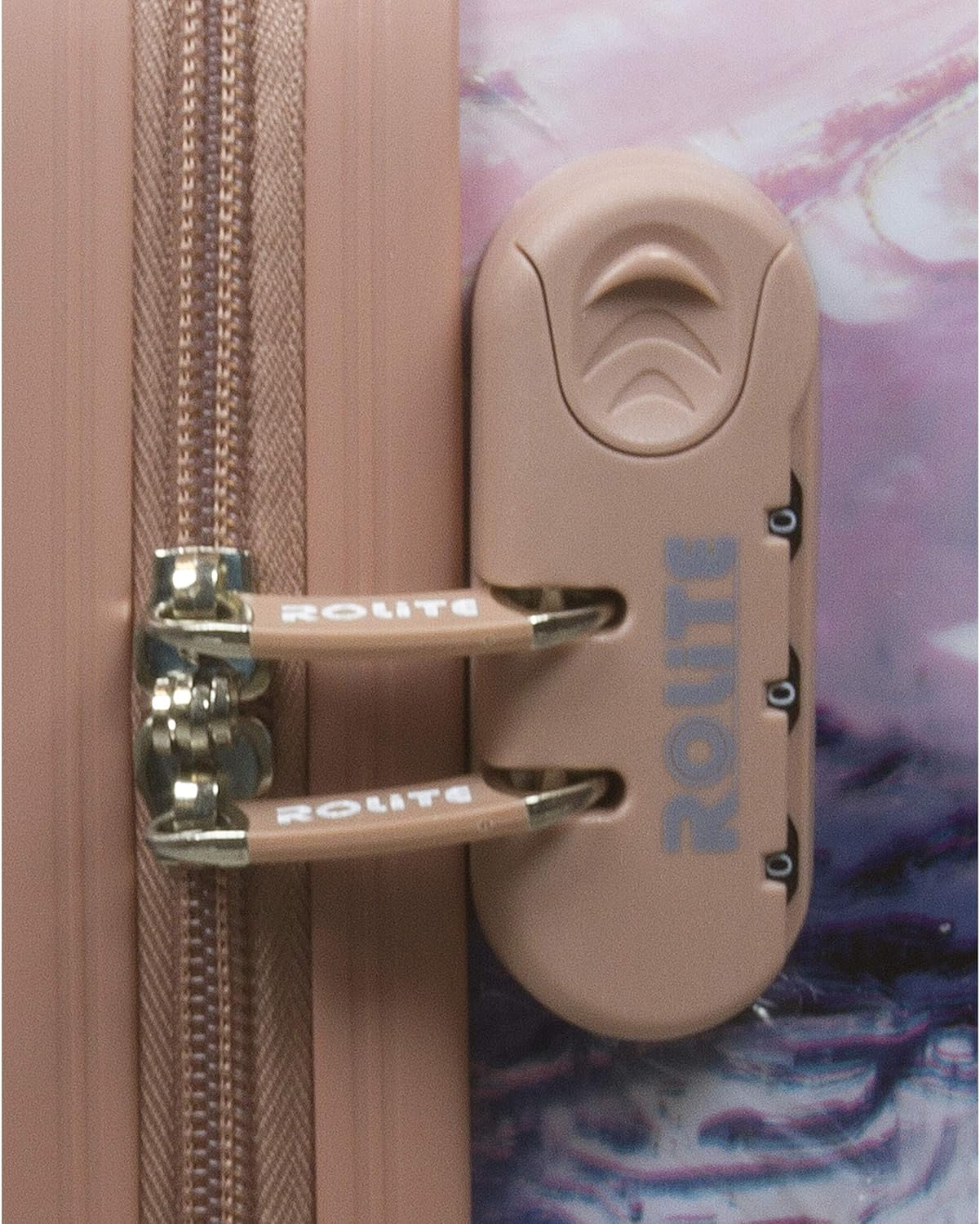 Rolite Marble Hardside 3-Piece Spinner Luggage Set image number 3