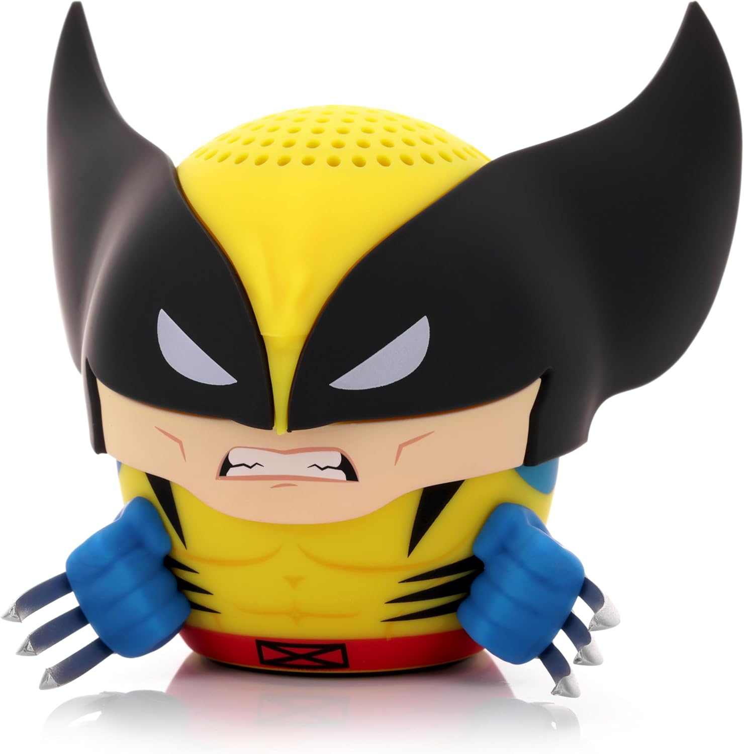 Bitty Boomers Wireless Bluetooth Speaker &ndash; Marvel Wolverine &ndash; Portable Size 2" (Under 5Cm) &ndash; Upto 4 Hours Battery Time &ndash; Small Collectibles image number 4