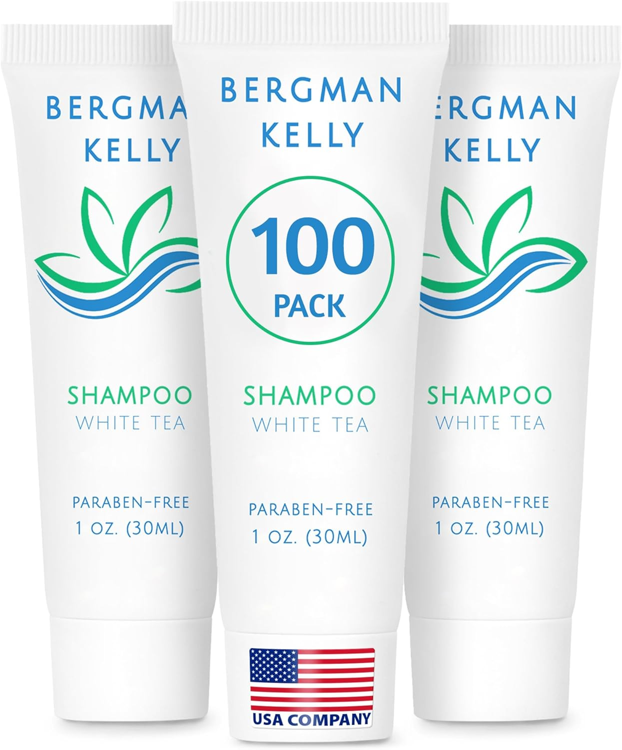BERGMAN KELLY Travel Size Amenities (100 Pack, 30Ml) Shampoo and Conditioner for Guest Bathrooms image number 4