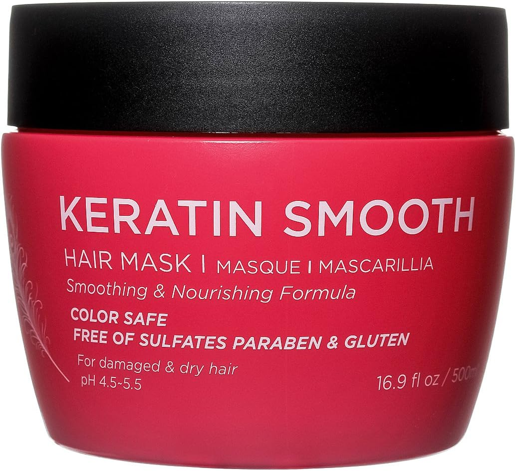 Luseta Keratin Smooth Hair Mask 500Ml image number 5
