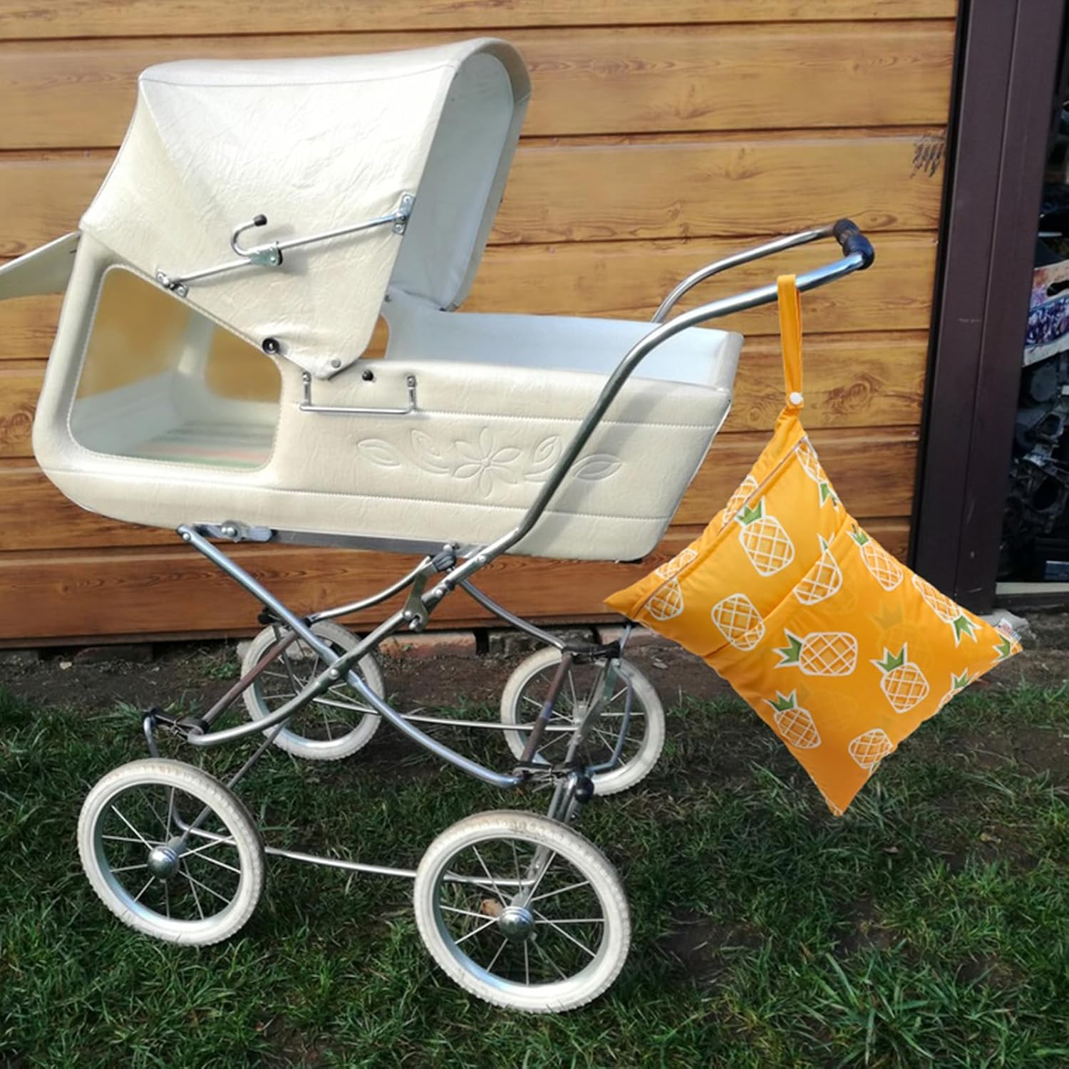 ALVABABY Wet Dry Bags 3 Pack Waterproof Reusable with Two Zippered Pockets Travel Beach Pool Daycare Soiled Baby Items Yoga Gym Bag for Swimsuits or Wet Clothes 3L-ZM23-AU image number 4