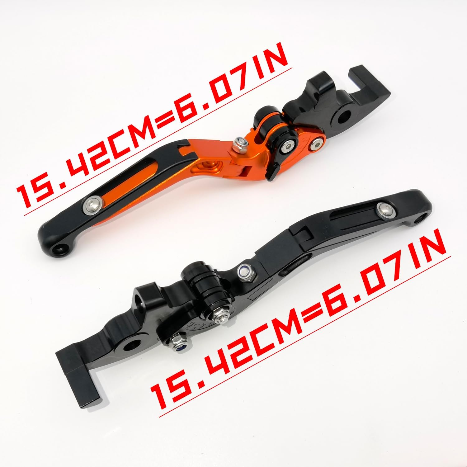 Generic Compatible with KTM Duke 125 200 250 390 RC125 RC200 RC390 Brake Clutch Lever CNC Aluminum Extendable Adjustable Levers Accessories (Black `Black) image number 5