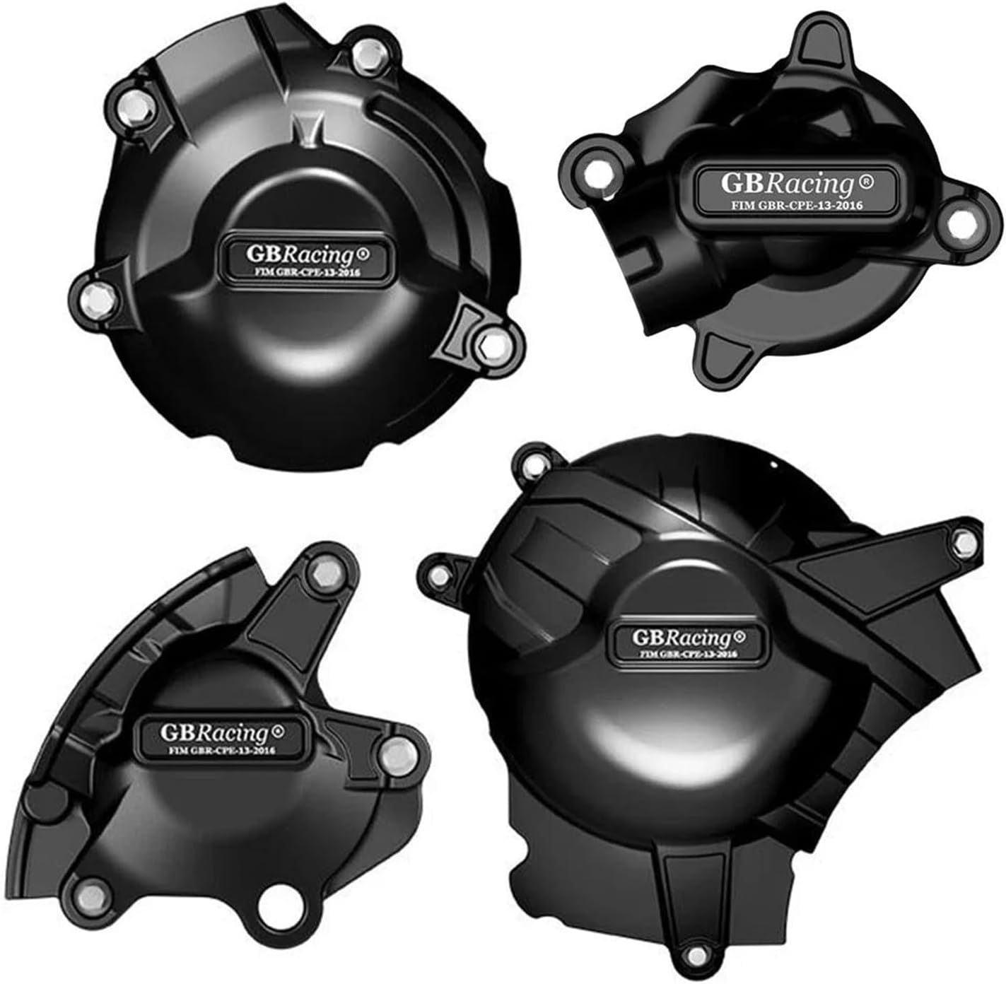 Motorcycle Engine Guard Protector Motocross Parts Engine Protection Cover Set for Suzuki GSXR1000(R) L7-L9 GSX-R1000 2017-2023 K17 Engine Drop Prevention Slider(Oneset) - Alternator Cover image number 5