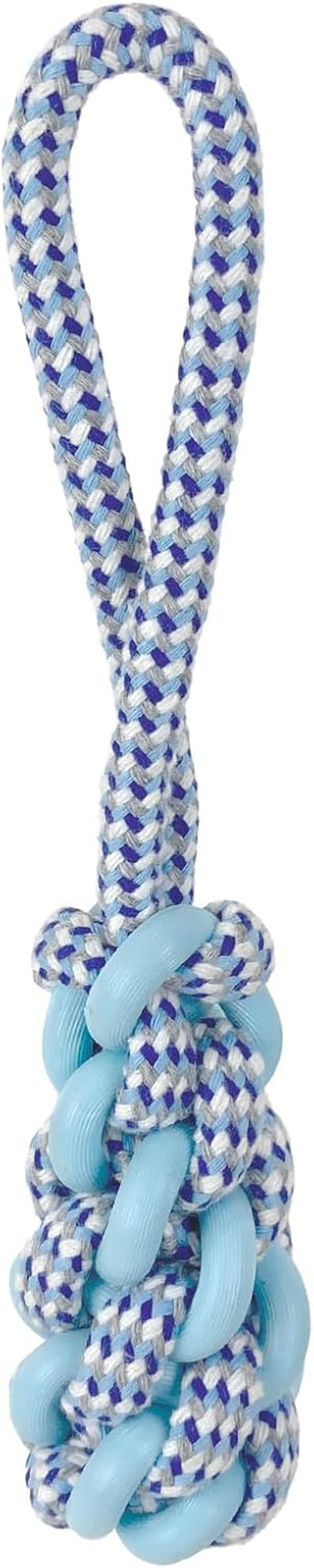Dog Dental Tug Toy, Blue - Teething Toys, Durable Dog Chew Toys, Aids Dogs Dental Health, Small, Medium, Large