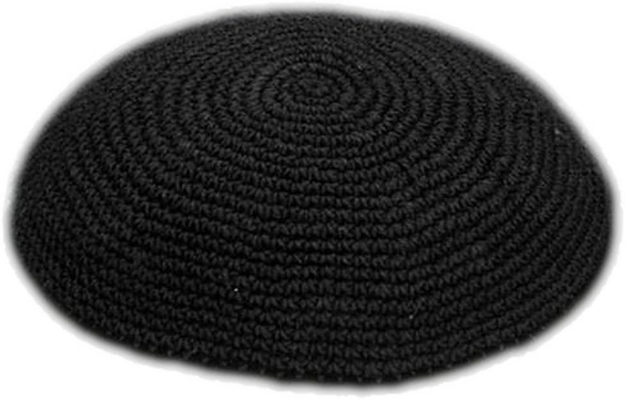 Black All Size Hand Made Yarmulke Jewish Kippah Kipa Judaica Yamaka Kippa Yamakah Yarmulka Hat Men or Kids 16CM 6.2INCH Purple