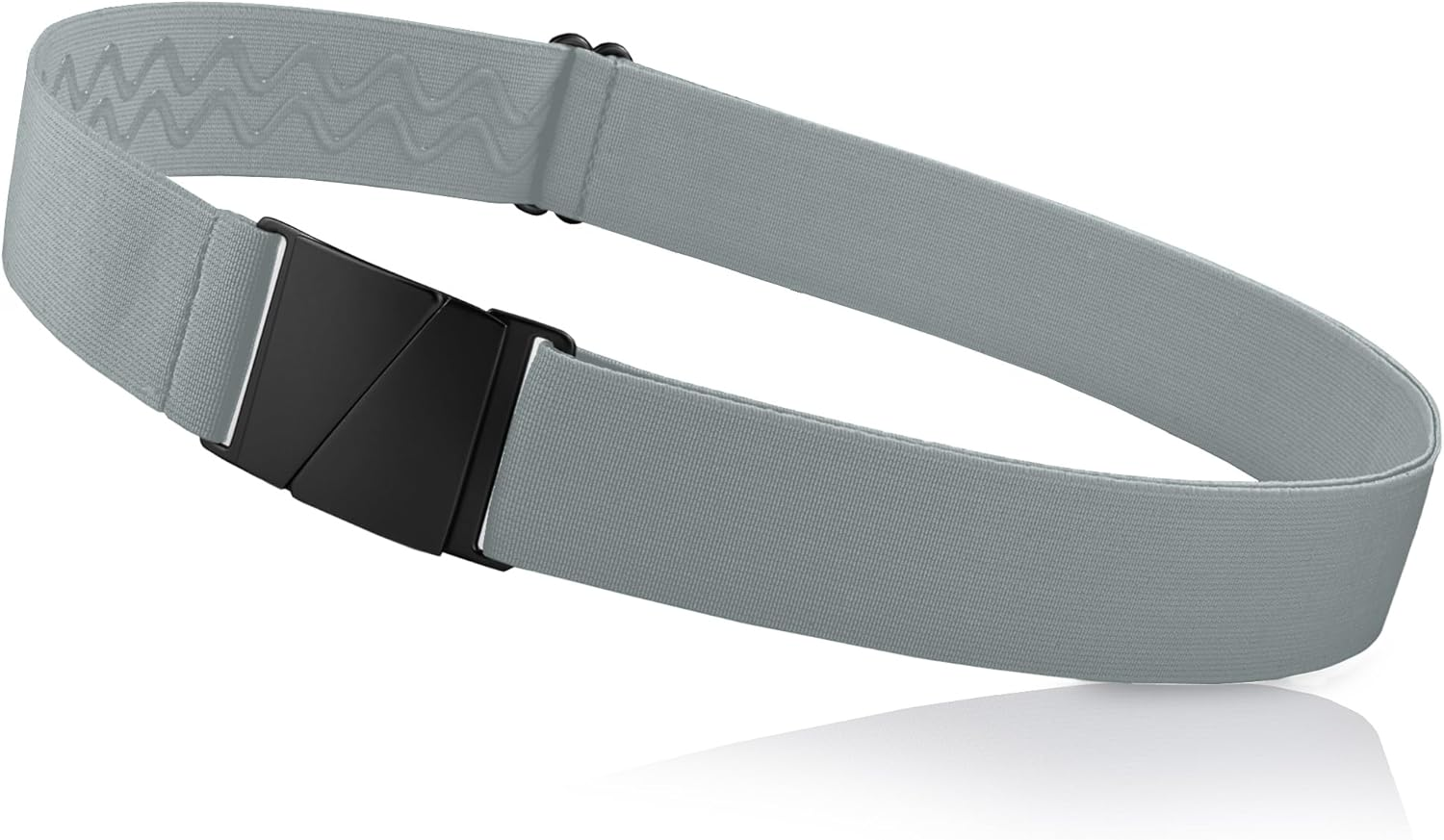 ONE-BELT No Show Invisible Elastic Belts for Women & Men 1.5" Adjustable Non Slip Fits Waist Upto 50 Inch. Designed in USA. image number 1