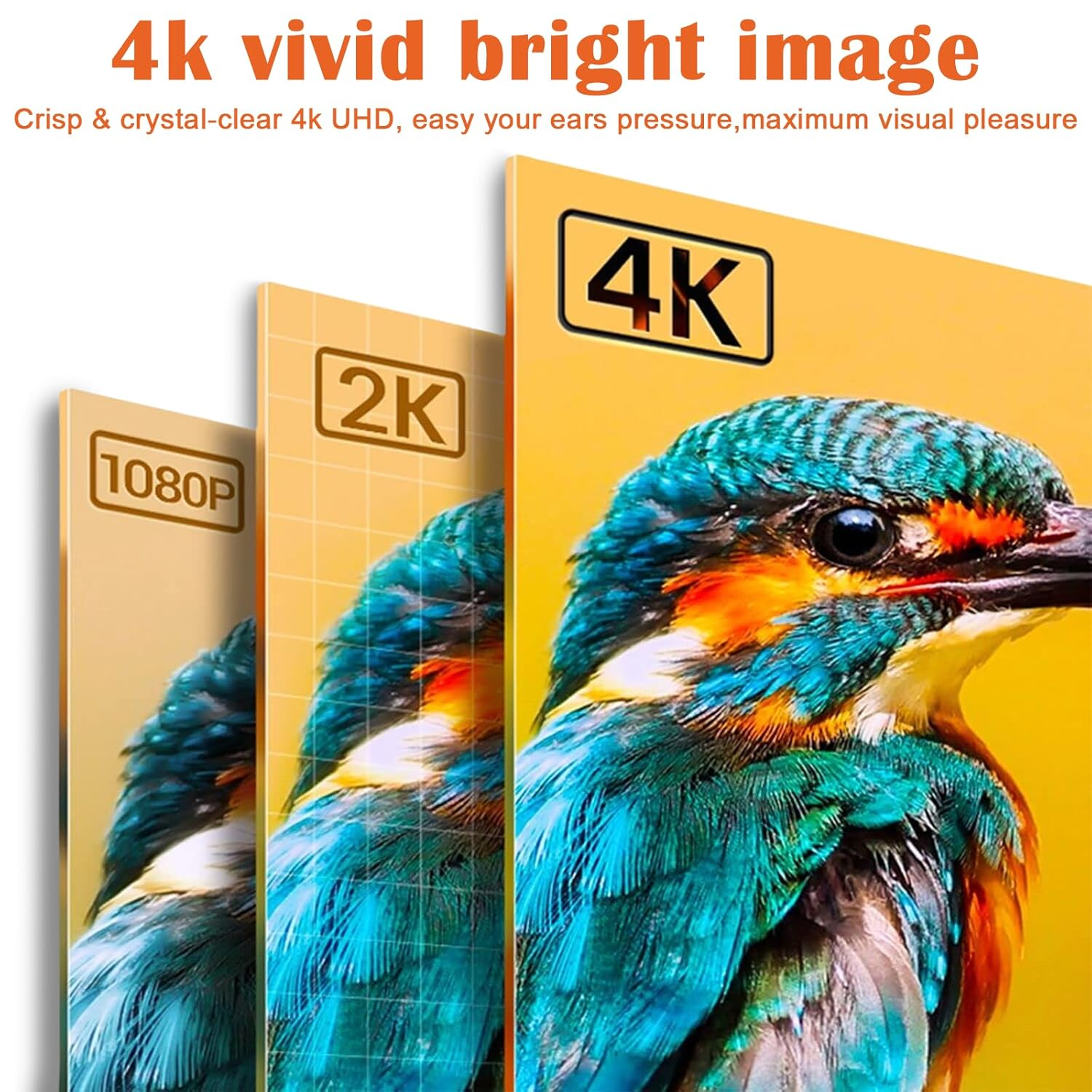 Hrenvaxil HDMI Cable, 4K Displayport to HDMI Cable, HDMI to Displayport - 1.8M Uni - Directional, 4K@30Hz/2K@60Hz for Projector, for Thinkpad, for Dell, for Monitor (Black) image number 5