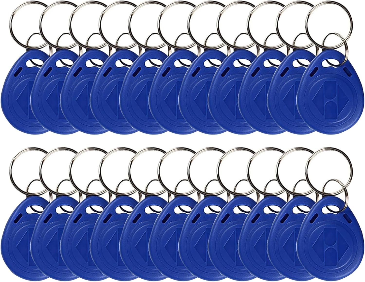 20Pack Writable 125Khz RFID Key Fob Proximity ID Card Token Tag Rewritable, Tunghey 125Khz RFID Writable Rewritable T5577 Fob Tag for RFID Writer image number 2