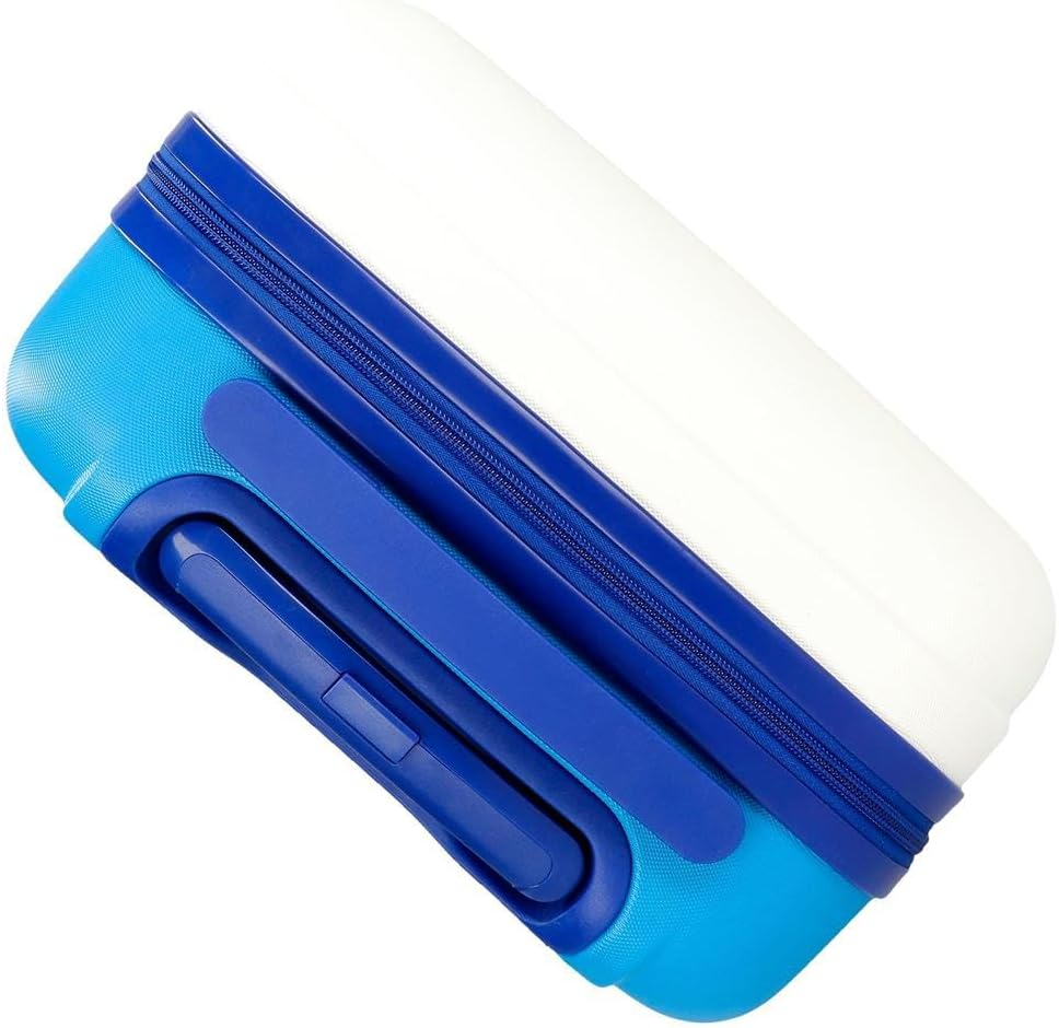 Roll Road Little Me Happy Cabin Suitcase White 33X50X20Cm Hard ABS Combination Lock Side 28.4L 2Kg 4 Double Wheels Hand Luggage, White, Cabin Suitcase, White, Cabin Suitcase image number 6