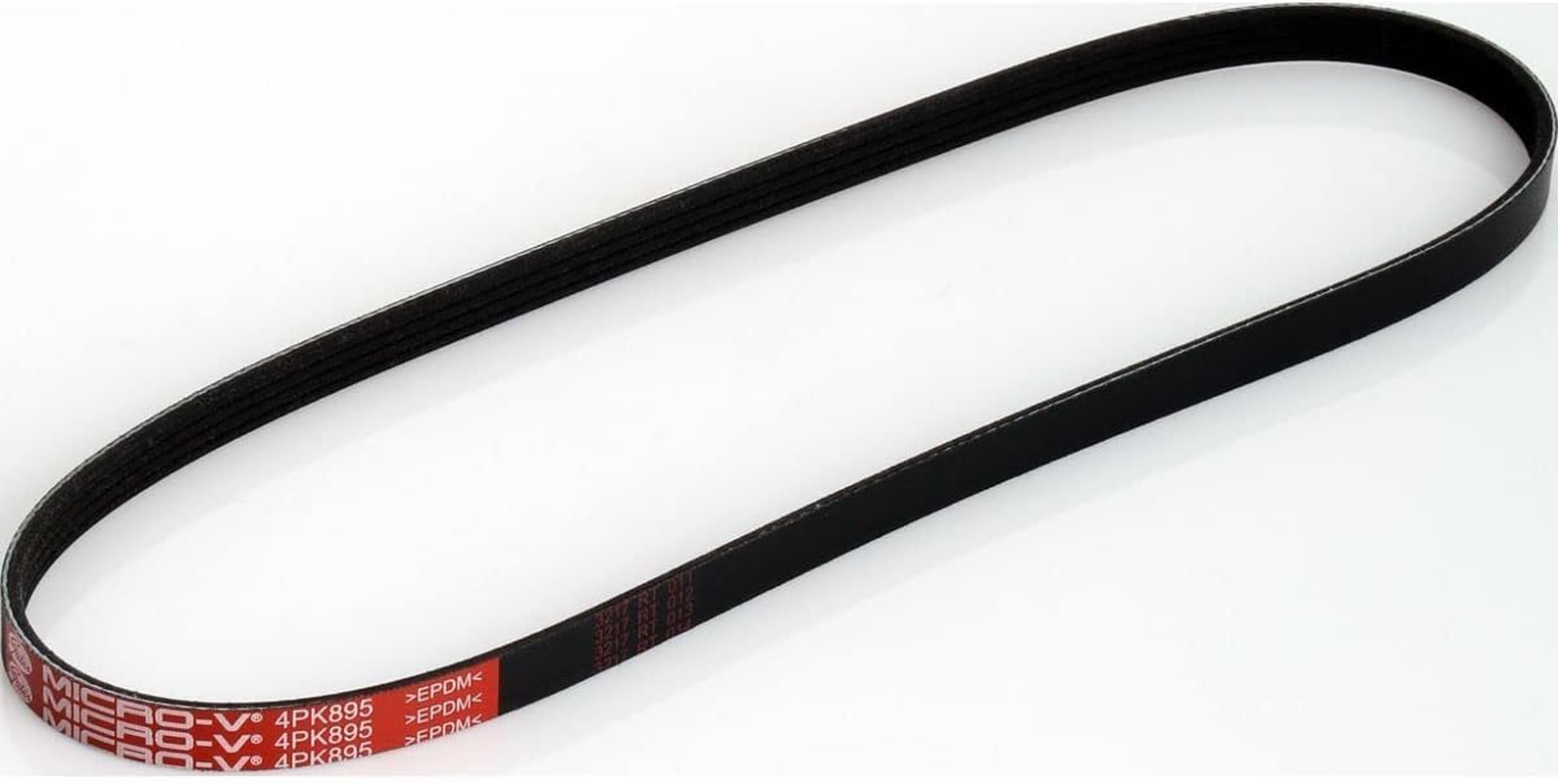 Gates 4PK895 Micro-V Ribbed Drive Belt, 895 Mm Length