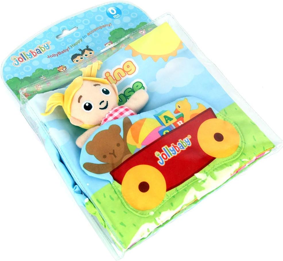 My Quiet Books 8 Theme - Ultra Soft Baby Books Touch and Feel Cloth Book, 3D Books Fabric Activity for Baby /Toddler, Learning to Sensory Book、Identify Skill Boys and Girls, Toddler Busy Book image number 2
