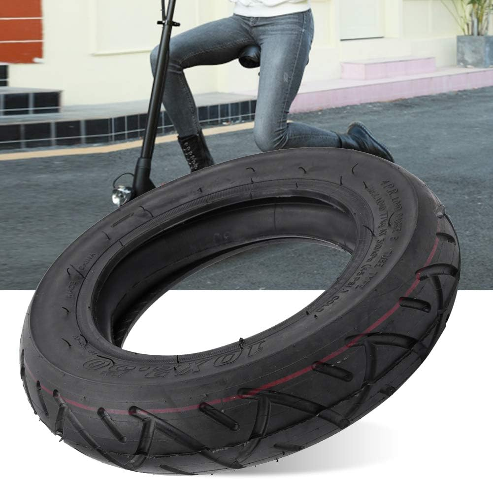 Keenso Electric Scooter Replacement Tyres, 10 X 2.5 Inch Outer Tyres and Inner Tyres Set, Non-Slip, Year Round, 10 Inch Electric Scooter Tire image number 5