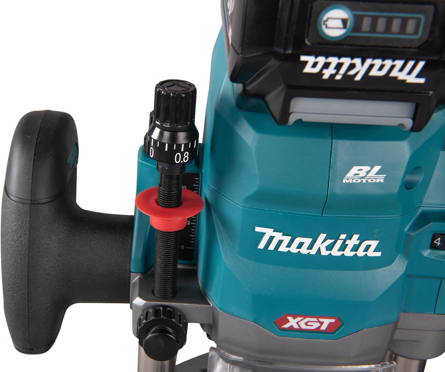 Makita RP001GZ Cordless Router 40 V Max. (Without Charger and Batteries) image number 6