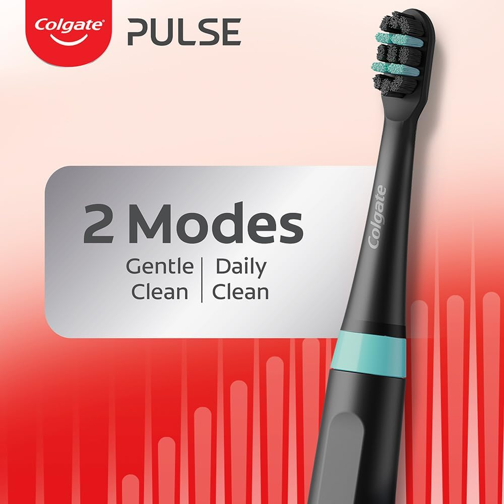Colgate Pulse Essential Electric Toothbrush, 1 Pk, Deep Clean, Plaque Removal image number 5