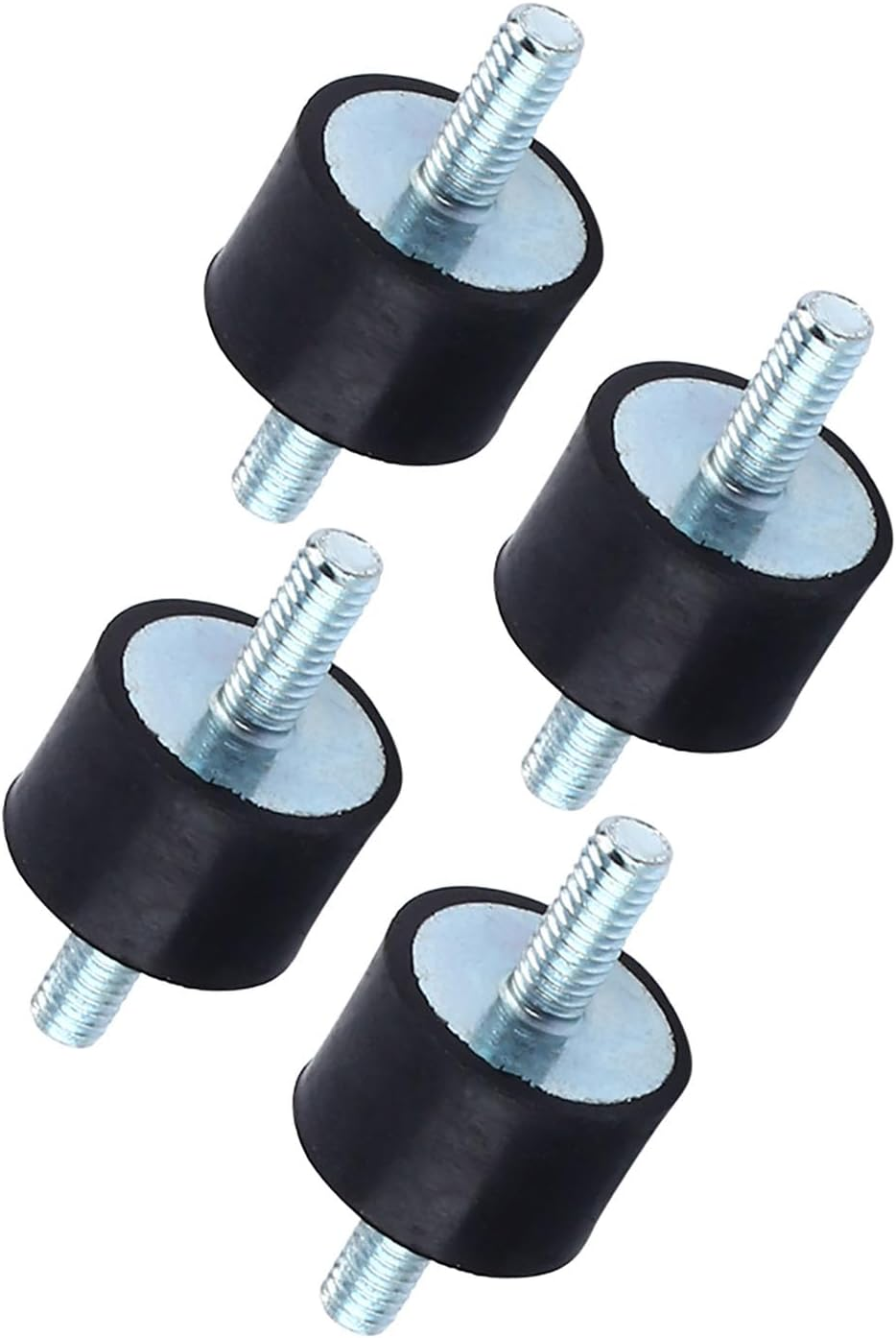 Fafeims Threaded Damper anti Vibration Mount for Radio Equipment Noise Control, Metal Bonded Rubber Part, 1 Pc image number 1