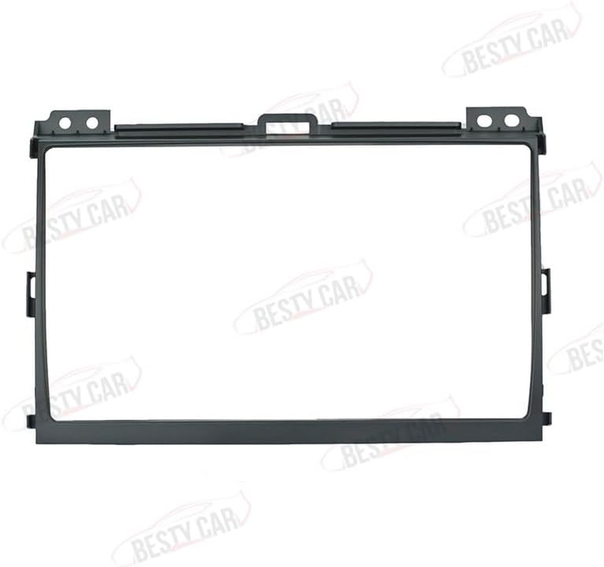 Fits for Toyota Land Cruiser Prado 120 LC120 Lexus GX470 2004-2009 Car Radio Stereo Fascia Frame Double DIN 9 Inch Dash Installation Mounting Kit image number 6