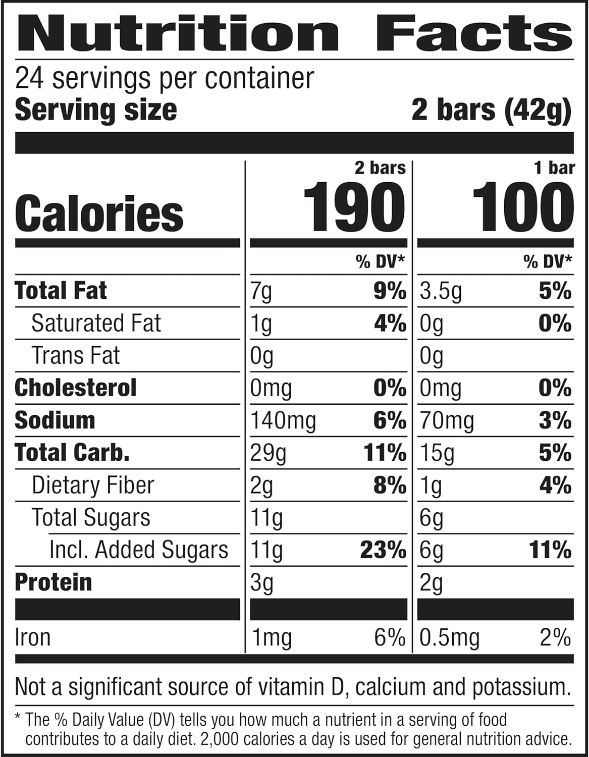 Nature Valley Crunchy Granola Bars, Oats 'N Honey, 48 Ct, 35.76 Oz (24 Pouches) image number 4