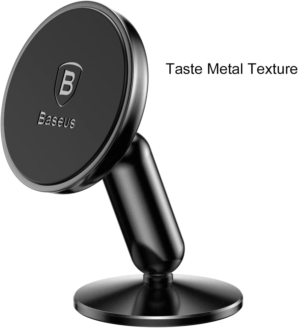 Baseus SUYZD-01 Mobile Phone Holder for Car Bullet on On-Board Magnetic Black for LG G4 Stylus/G Stylo image number 6