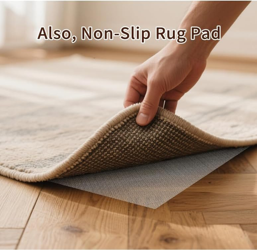 Ray Ocean Mattress Non Slip Grip Pad,1.8M*2M Mattress Sofa and Carpet Anti-Slip Stoppers Clips to Prevent Sofa from Sliding Mattress Holders to Keep Mattresses in Place for Throw Pillows image number 6