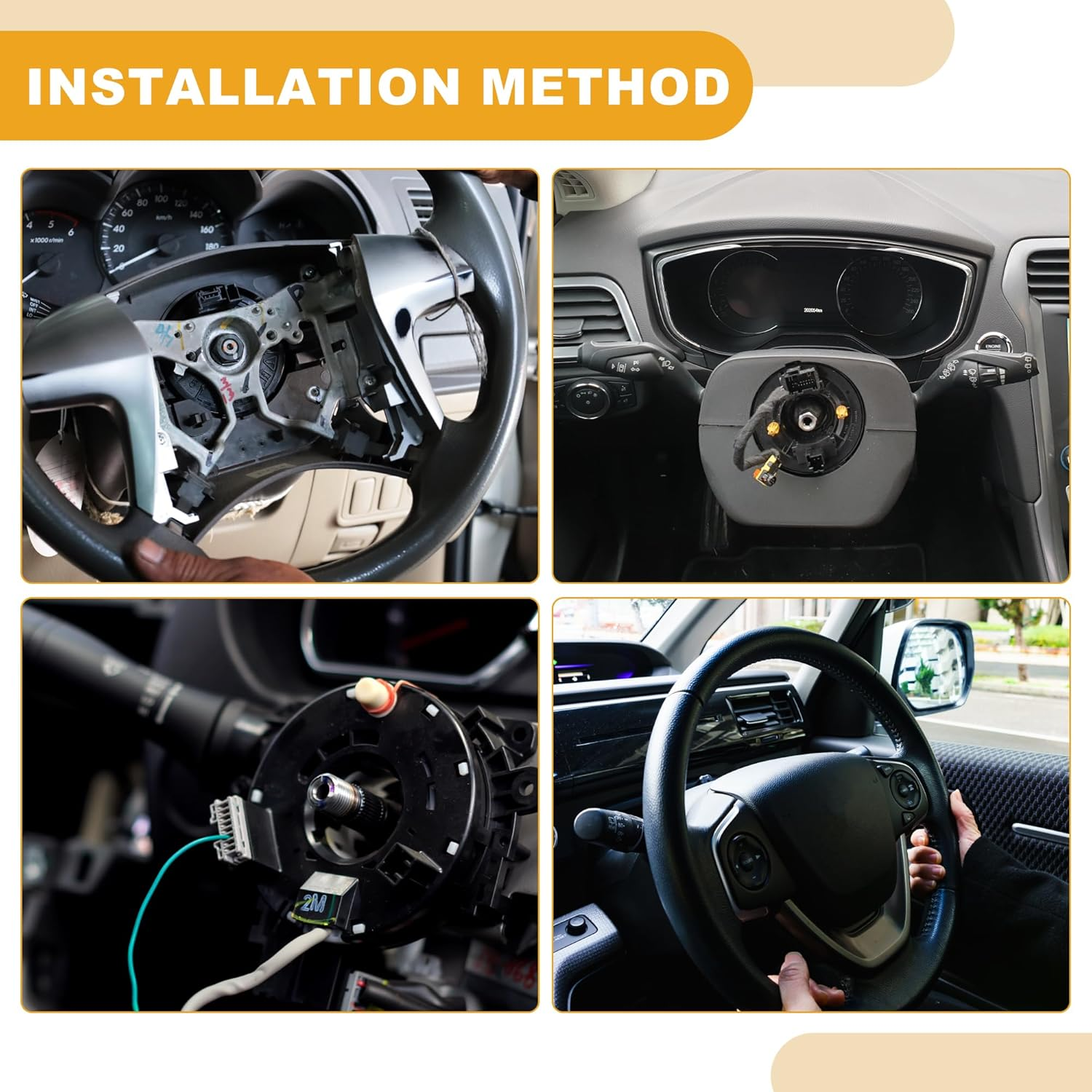 X AUTOHAUX Steering Column Turn Signal Switch Lever No.5183946Ab Multifunction Combination Switch for Dodge Avenger Caliber Journey