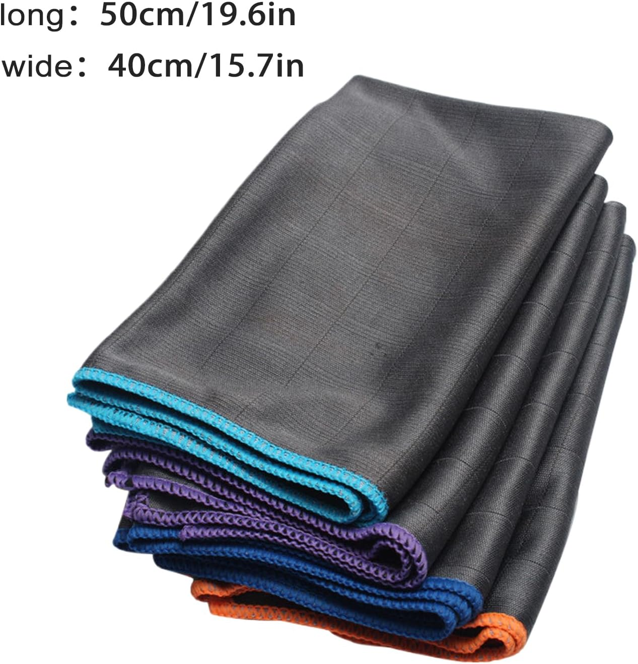 5X Dish Rugs for Fabric, Bowl Rugs and Cleaning | SOFT ABSORBENT: These Are Primarily Great for Clean Glass, S, Primarily Glass, Stainless Steel, and Electronics image number 2