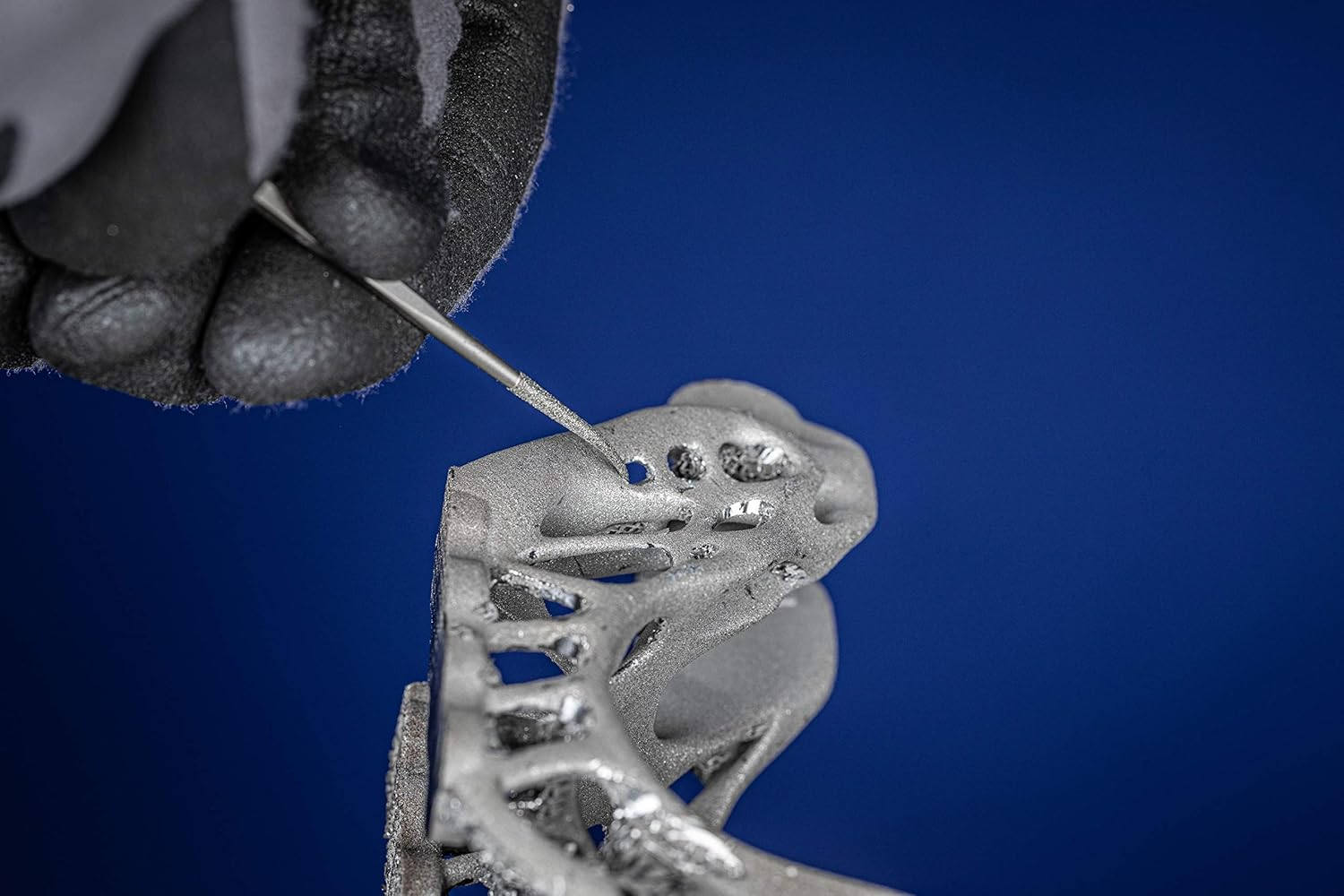 Pferd DF4205D126 Diamond Needle File Set 140Mm D126 5 Pcs, Silver, 140 Mm image number 2