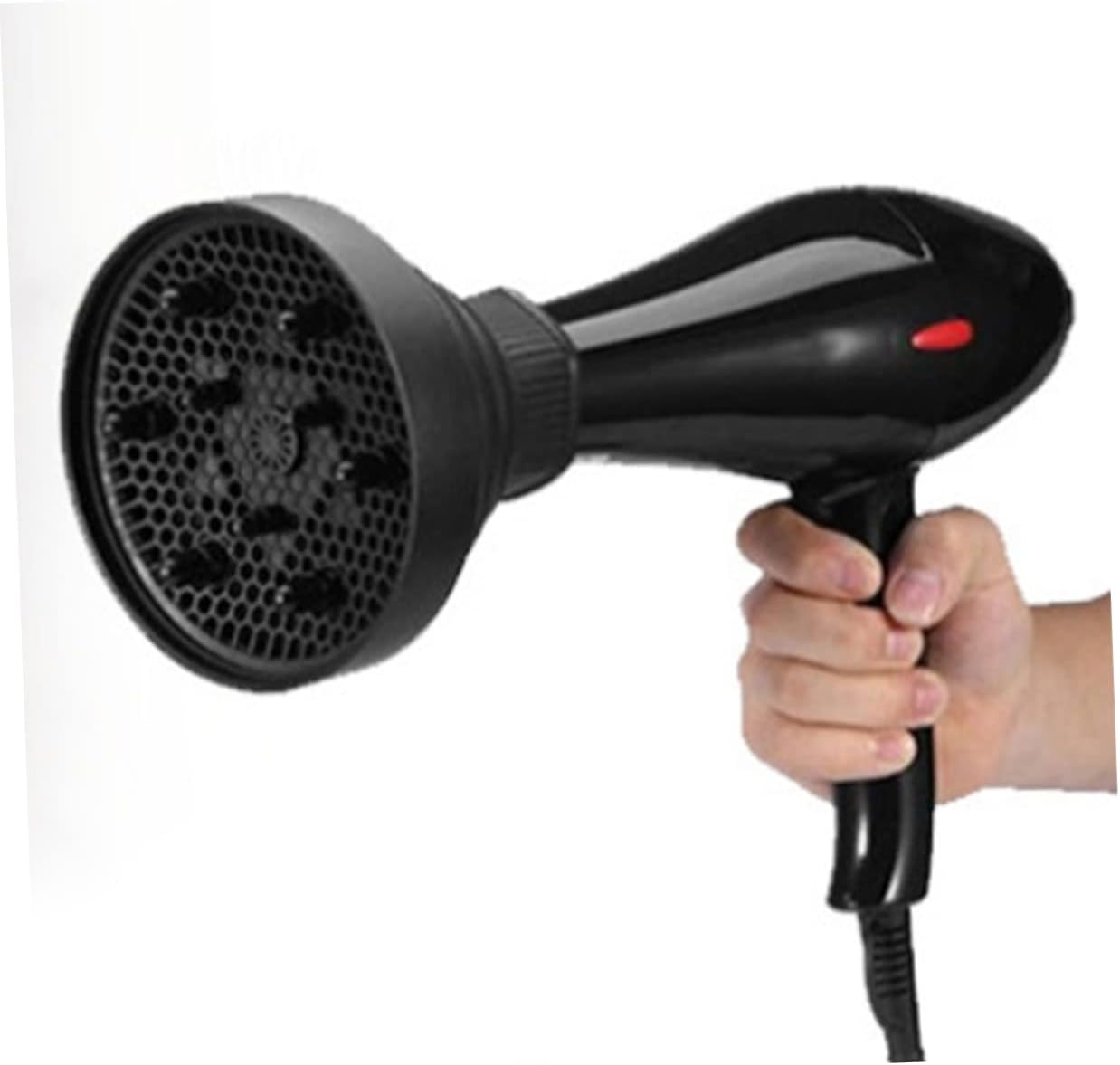 SAFIGLE Silicone Windshield Hair Diffuser Cover Portable Blow Dry Accessories for Curly Hair image number 2